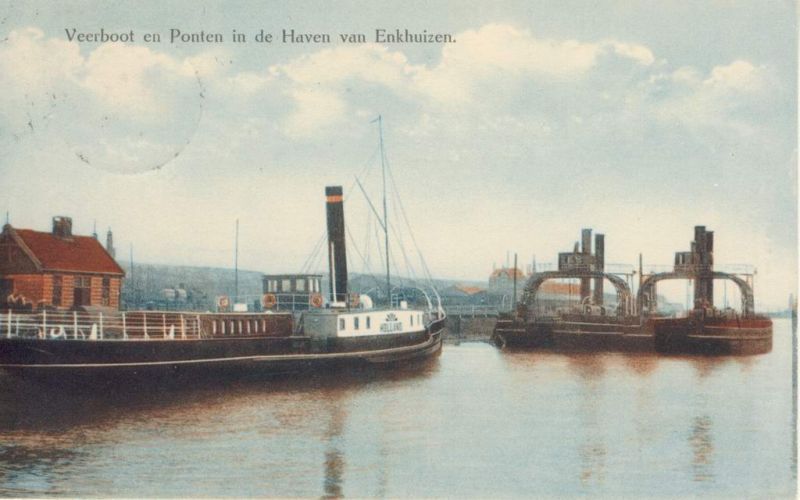 ss Holland in haven Enkhuizen